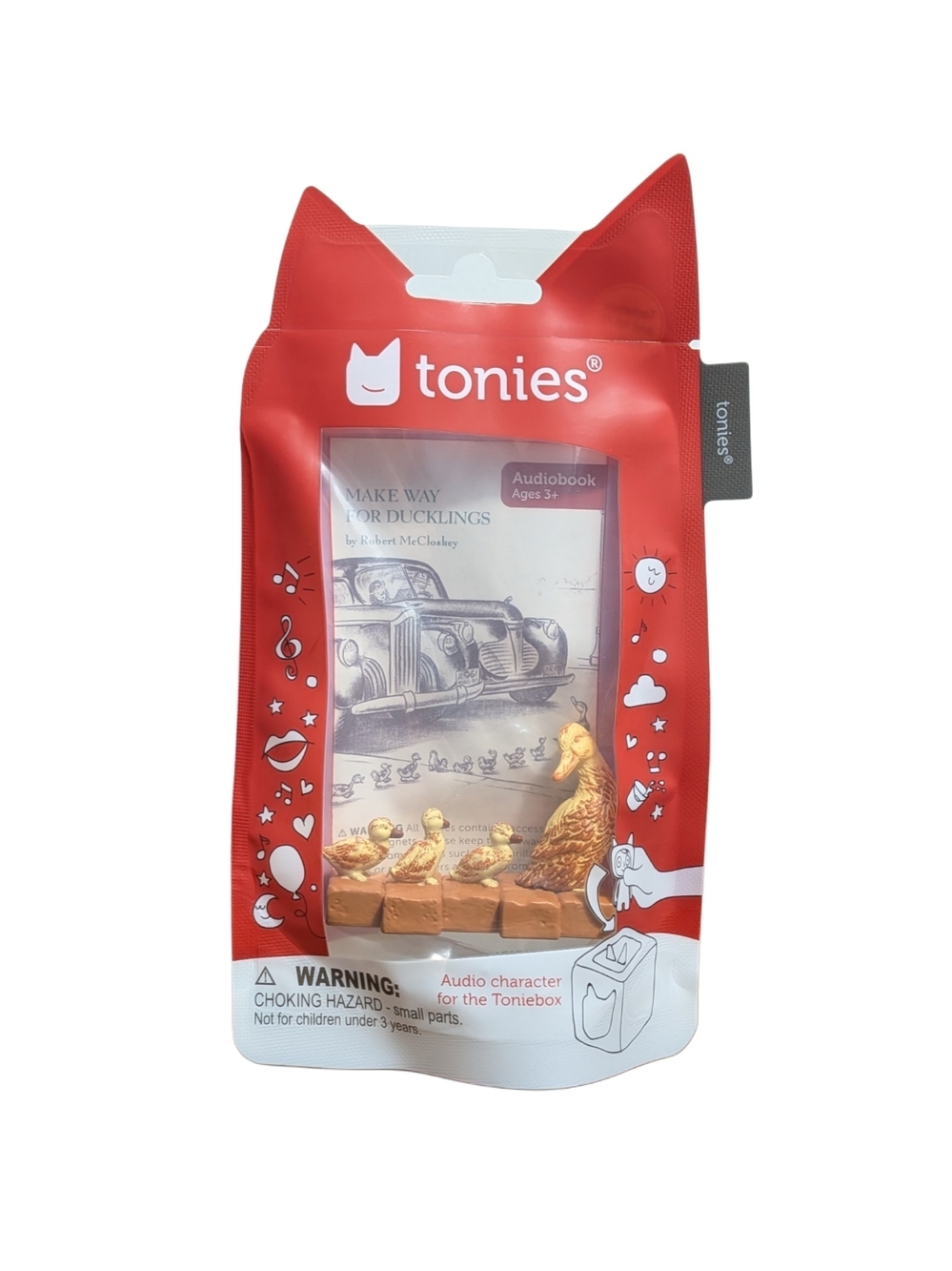 Tonies Make Way for Ducklings Audio Figurine Set - Red